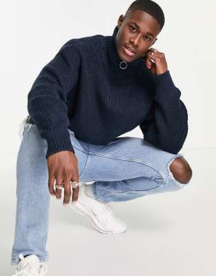 Felpa Jacquard Fair Isle Renne Neve Tokyo Laundry Maglione Natale Tokyo Laundry Uomo - Stile Nordico Fair Isle Con Renne E Fiocchi Tokyo Laundry Fair - Foto 8