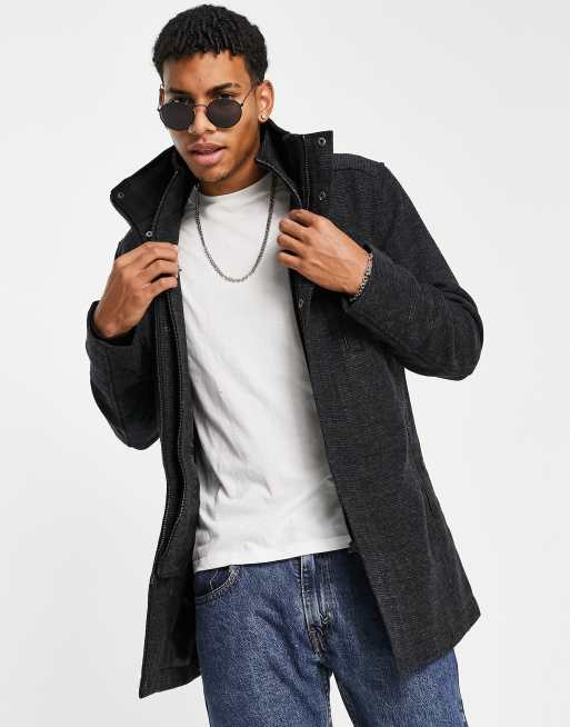 River Island - Manteau - Gris