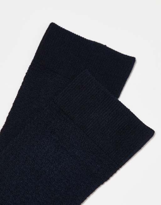 River Island – Marinblå ankelstrumpor, 3-pack, 4 av 4