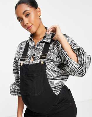 river island maternity dungarees