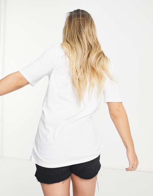 River Island Maternity - Hvid T-shirt med 'Baby Mamma'-print, 2 af 4