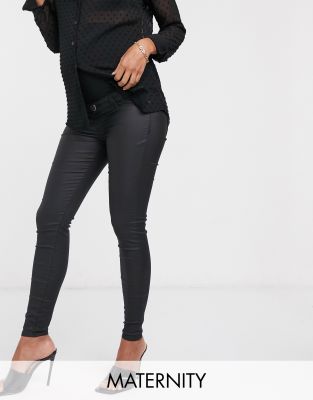 river island coated molly jeans