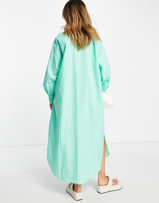 River island best sale maxi shirt dress