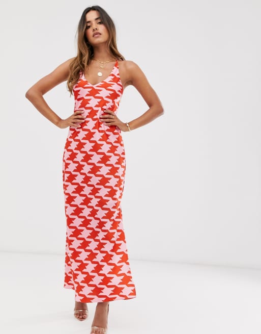 river island belted slip dress