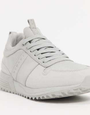 river island grey trainers