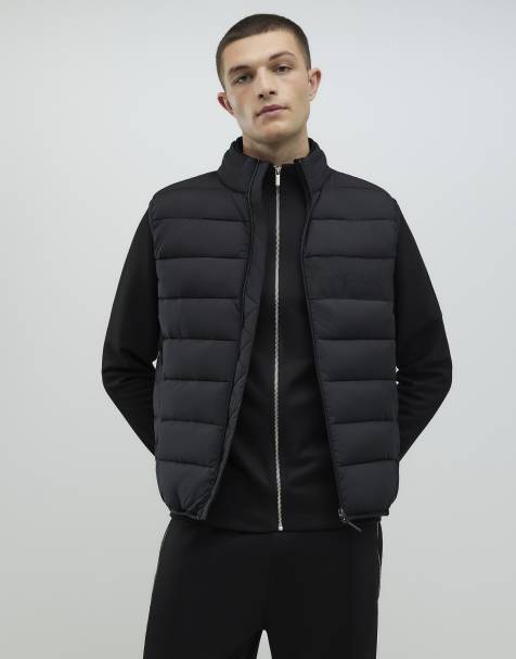 River Island Mcmxii gilet in black - view 1