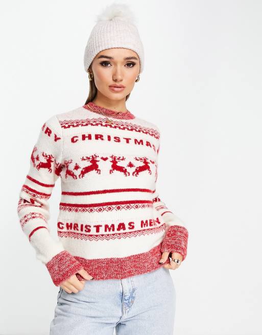 White christmas jumpers sale