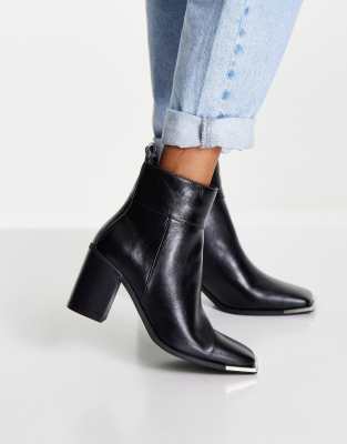 river island square toe boots