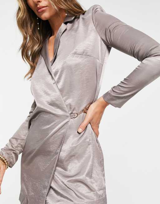 knee length dresses for ladies Unique21 Sequin Blazer Dress, Sparkly Blazer Dress for Women 14