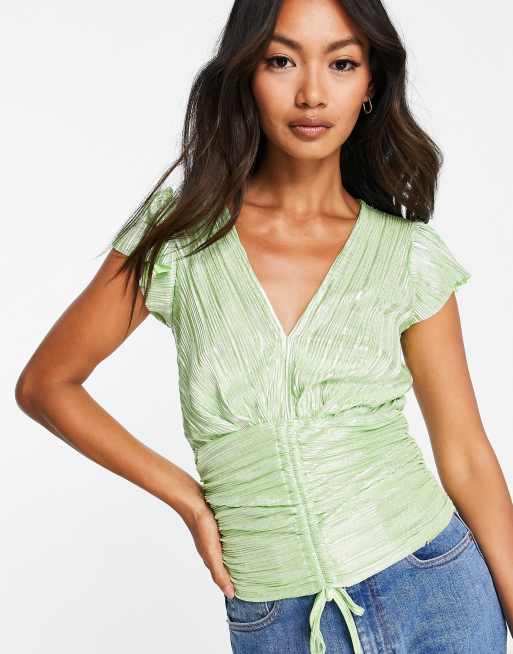 Island Ruched Front Capri. Style ESCE61415 – PackersFashion