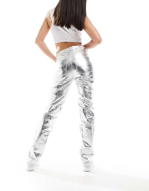 Reebok trousers deals womens silver