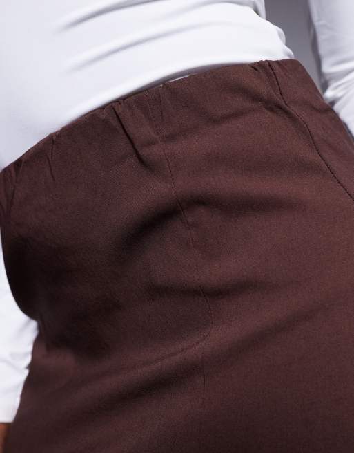 Jupe River Island Noire Et Blanche – Stretch, Ourlet Enveloppant, Taille 6