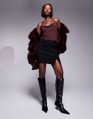 River Island - Mini-jupe - Noir