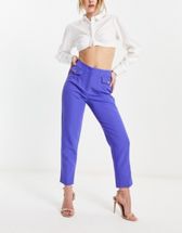 River Island structured tailored shorts co-ord in purple