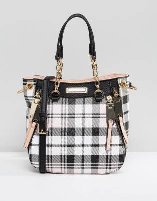 river island pink tote bag