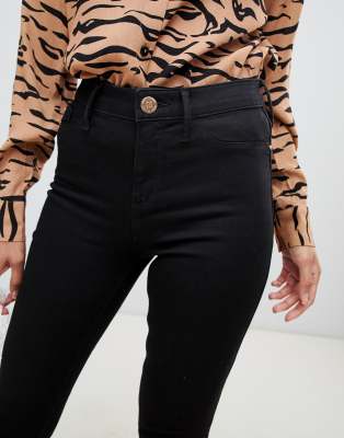 river island molly black jeans