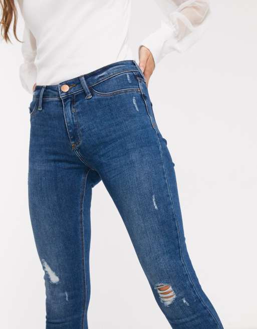 River island store ripped molly jeans