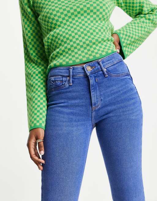River Island - Molly - Sculpting skinny jeans in helderblauw, 3 van 4