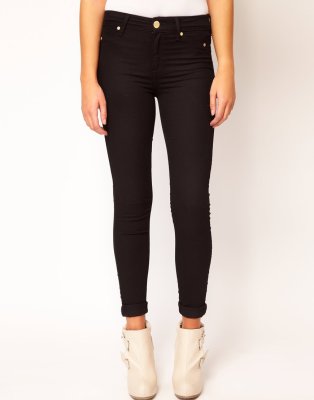 river island molly jeans black