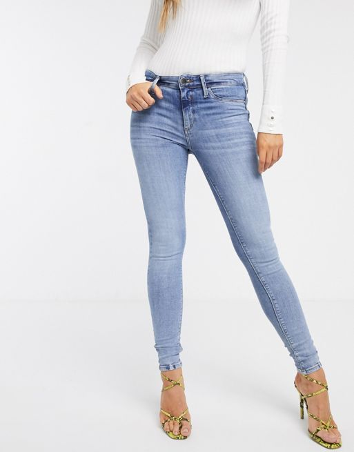 Buy River Island Blue Girls Mid Wash Molly Jeans from Next Malta
