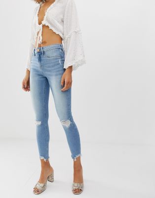 river island molly ripped jeans