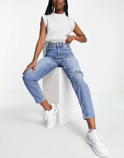 Ripped jeans hot sale river island