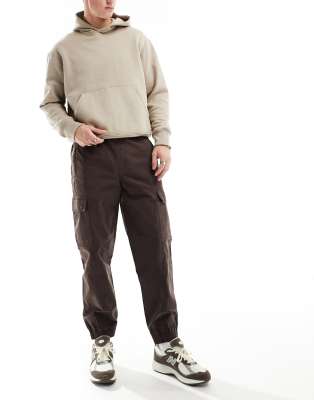 monet seam cargo pants in brown