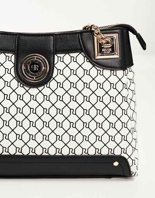 River island clearance monochrome bag