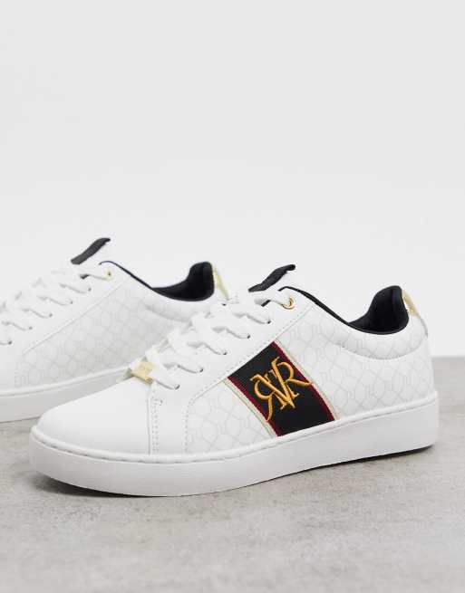 river island white trainers womens