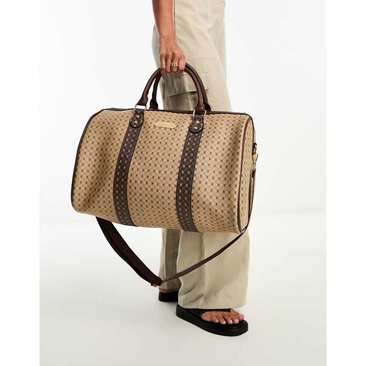 River Island Weekend bag - beige 