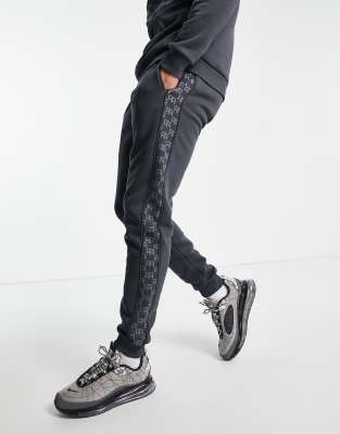 river island monogram joggers