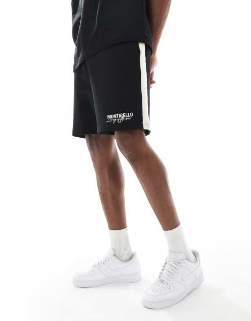 River Island Monticello shorts in black (part of a set), 5 of 5
