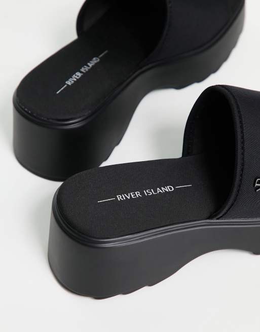 River island deals black mules