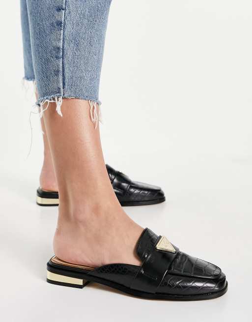 River island deals black loafers