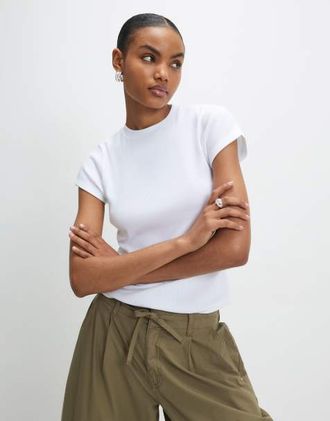 River Island Multicoloured ribbed t-shirt multipack in black - view 1