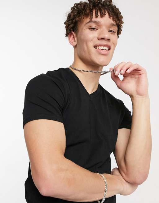 river island muscle fit t shirt