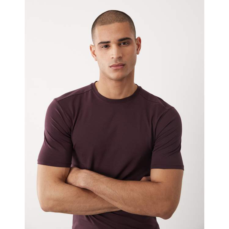 T-shirt River Island Homme - Rouge - Col Rond - XXS - 100% Coton - Très Bon état