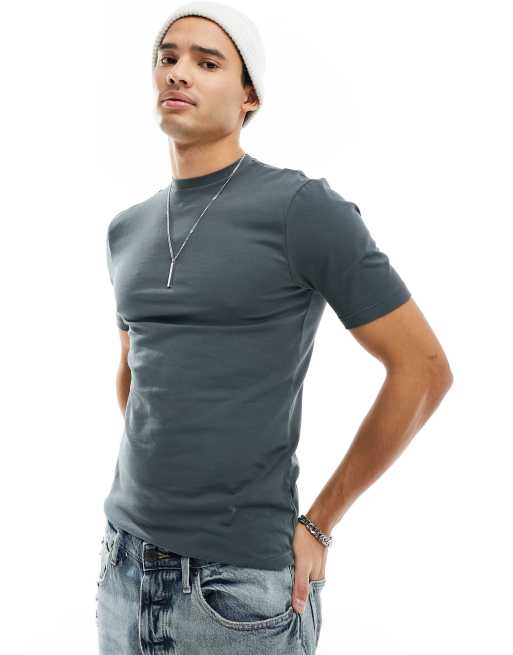 River island muscle clearance fit t shirt