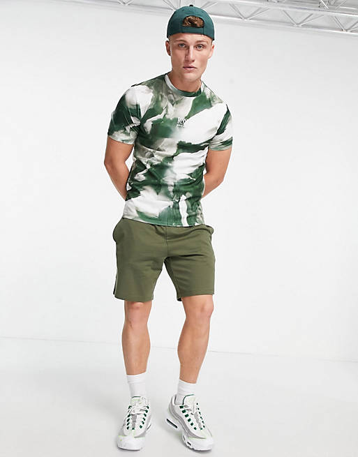 T-Shirts & Vests River Island muscle t-shirt in khaki 