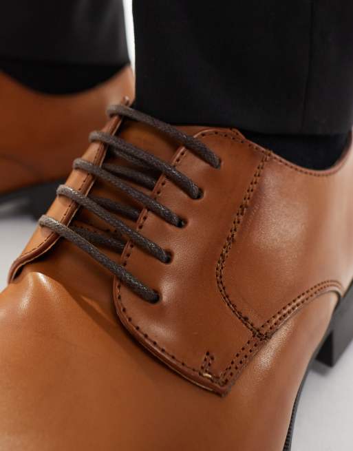 River Island - Nette derby schoenen in bruin, 2 van 4