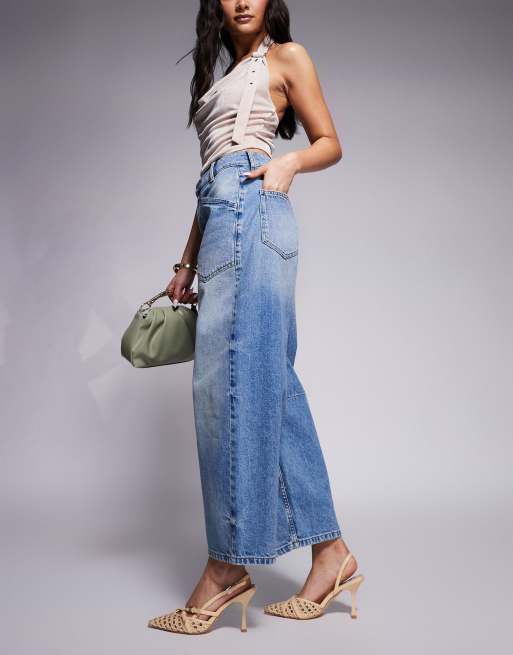 River Island – Niebieskie jeansy z kieszeniami z przodu, 3 z 5