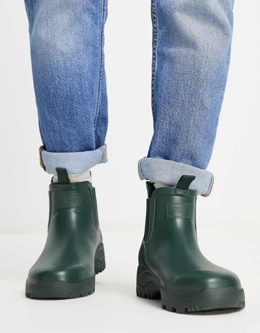 River Island – Niskie zielone profilowane kalosze
