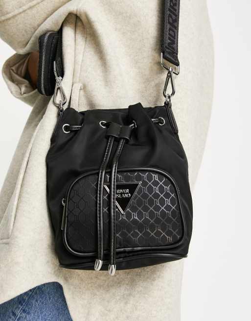 River island double compartment bag new arrivals