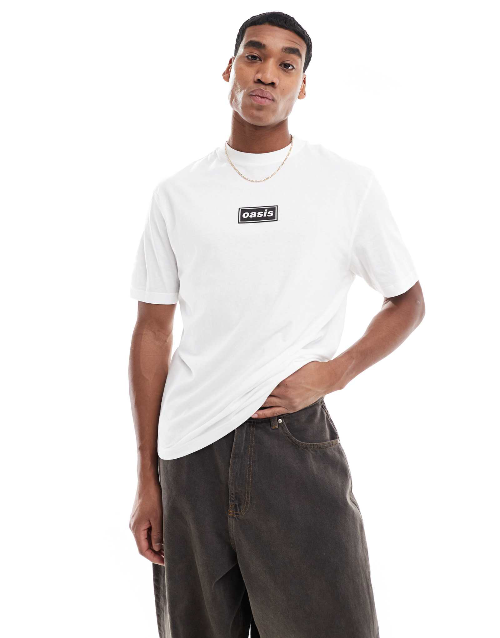 Футболка River Island Oasis белого цвета