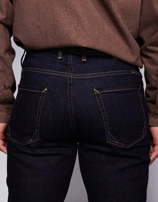 River Island – Obcisłe jeansy w kolorze indygo, 4 z 5