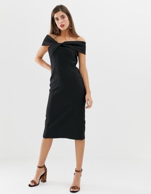 river island one shoulder dress