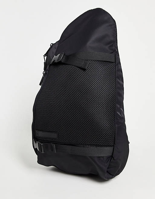 asos.com | River Island one strap rucksack in black