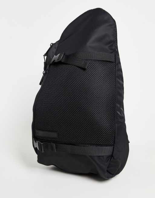 Black one shop strap backpack