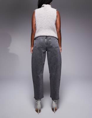 RIVER ISLAND OVERSIZED BARREL LEG JEANS 