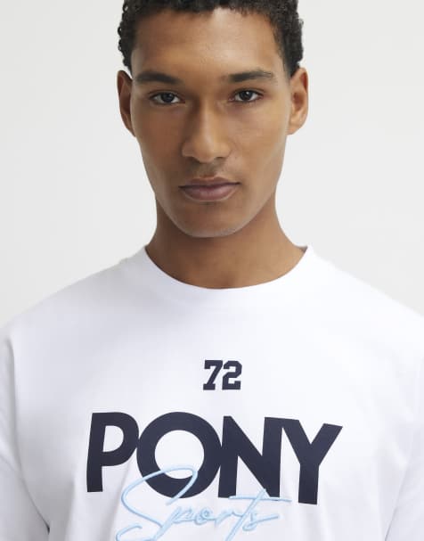River Island Oversized crest t-shirt in white - view 1